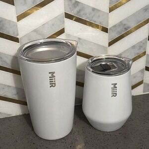 MiiR Travel 12oz Coffee & 10oz Wine Double Wall Vacuum Insulated Stainless Steel